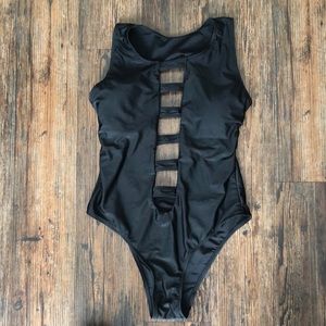 Backless bathing suit